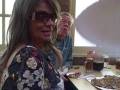 Marion's Pizza with Mom, Cheryl, Scott and the Leonards