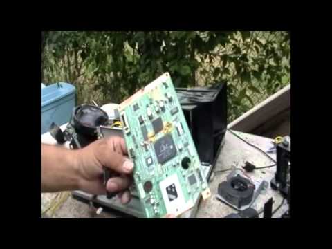 goud mijnen van kapotte spullen, tv, radio, computer