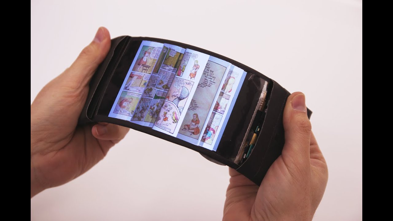 Разработан прототип гнущегося 3D-смартфона. Фото.