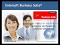 Entersoft Business Suite Showcase. An Integrated Enterprise Application.