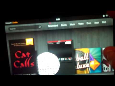 how to adjust volume on kindle fire