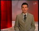 Jovan Radomir presenterar film på SVT1 i december 2002.