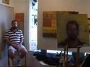 Pamela DuLong Williams paints at Bowersock Gallery, PT, MA