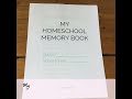 My Homeschool Memory Book - FREE Printable!