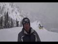 Helmet at squaw valley on the hill