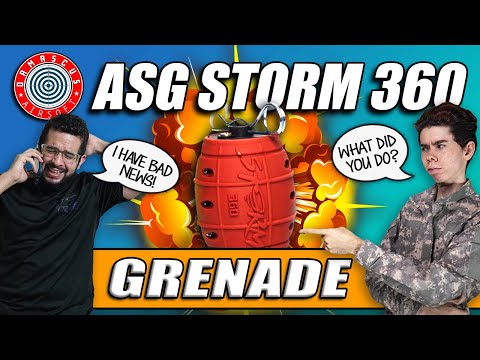 THIS GRENADE ACTUALLY SCARED ME - ASG Storm 360 Impact Grenade Review