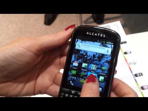 Обзор Alcatel OT-910 (bluish black)