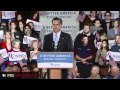 Mitt Romney Gives Primary Victory Speech on Verge of General Election