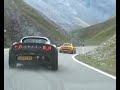 With 10 Lotus Elises downwards the Passo dello Stelvio 2005