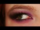 Purple and black smokey eye Purple and black smokey eye