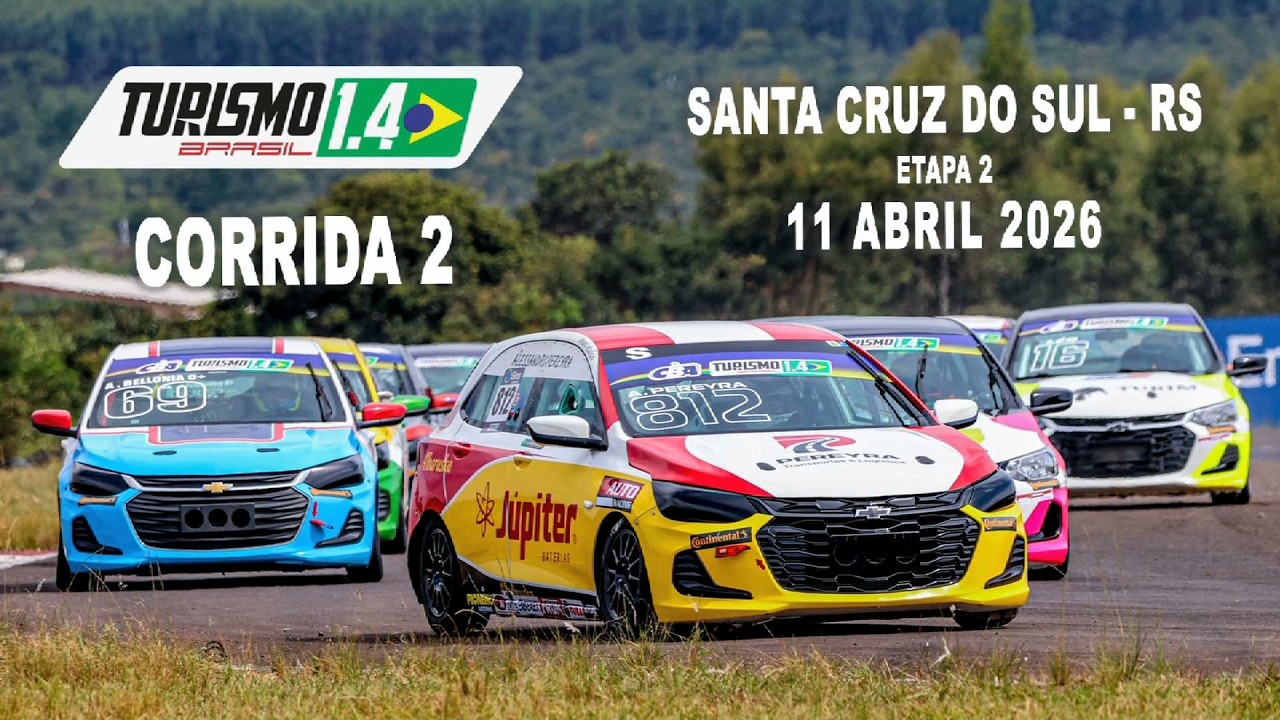 Turismo 1.4 BR CORRIDA 2 - etapa 2 -  Santa Cruz do Sul - RS 11.04.2026