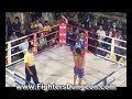Muay Thai from Bangkok Thailand 15 y/o vs. 16 y/o AWSOME KO