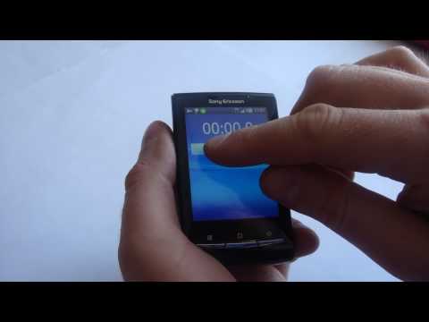 Обзор Sony Ericsson E10i / Xperia X10 mini (black lime)