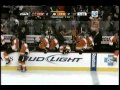 Mike Richards disallowed goal in overtime because of pronger waving his hand