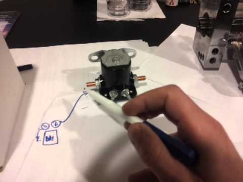 DIY starter remote mount solenoid easy step by step how to with schematic
