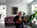 gregoire brayssing: fantasie for chitarrino, renaissance guitar. the instrument is made by eero palviainen 1993.the music can be found in page
http://www.cs.helsinki.fi/u/wikla/mus/own/chitarrino/
31.8.2008 arto wikla.