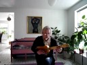 gregoire brayssing: fantasie for chitarrino, renaissance guitar. the instrument is made by eero palviainen 1993.the music can be found in page
http://www.cs.helsinki.fi/u/wikla/mus/own/chitarrino/
31.8.2008 arto wikla.