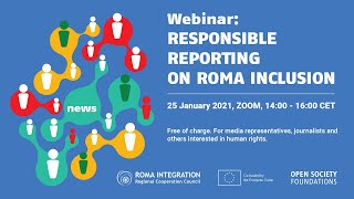 Webinar: Responsible reporting on Roma Inclusion