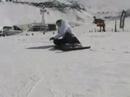 Charlotte au ski