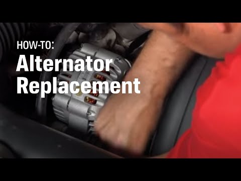 how to remove alternator