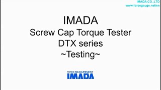 DTXS series | IMADA specializes in force measurement DTXS series | IMADA specializes in force measurement