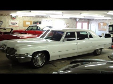 1969 Cadillac Fleetwood Limo 472 V8 Custom Pearl Paint Low Original Miles