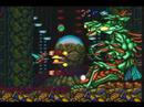 final battle and ending for the sidescroll shooter, insector x on sega genesis.