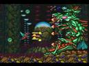 final battle and ending for the sidescroll shooter, insector x on sega genesis.
