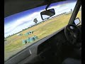 Nissan Skyline R31 in car drift practice