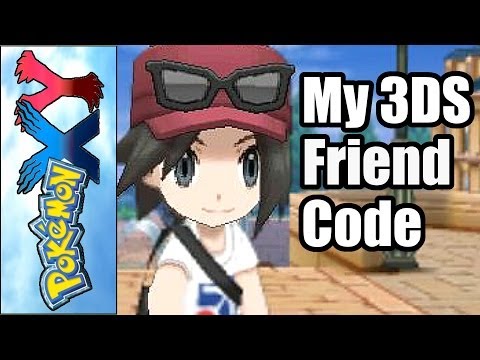 how to get a friend code in pokemon y