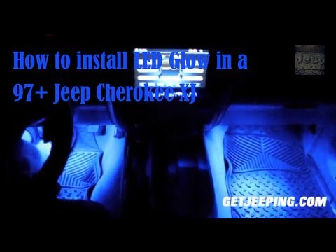 How To: Install LEDGlow in a 1997 – 2001 Jeep Cherokee XJ – GetJeeping