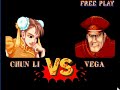 スト２　ベガ瞬殺ではないけど＾＾；春麗の巻