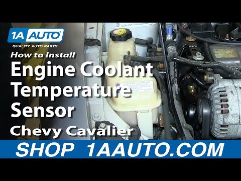 How To install Replace Engine Coolant Temperature Sensor 1995-02 Chevy Cavalier 2.2L