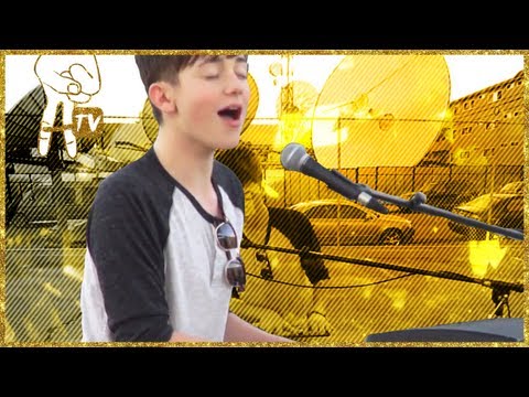Greyson Chance - watch Greyson Chance sing an awesome cover of Fleetwood Mac's