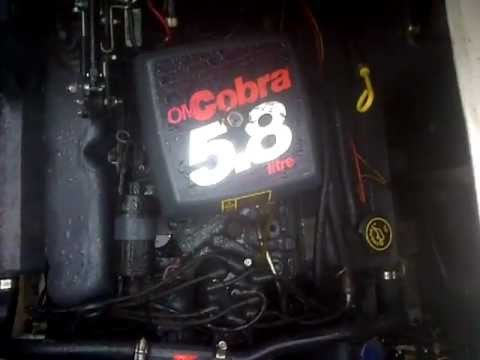 how to change the oil in an o.m.c. cobra leg