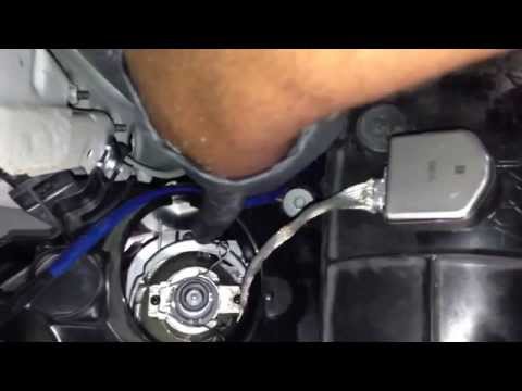 How to remove hid from a 2011 Infiniti g37 and most infinities