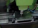 CNC Machining / Hitachi Seiki VA-40 Roughing out a mold base