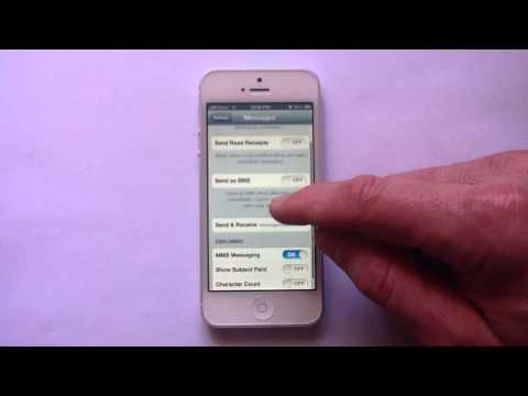 how to remove imessage from a number