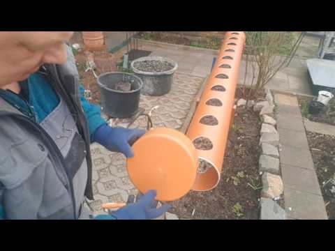 Грядка для клубники из трубы Грядка для клубники из трубы