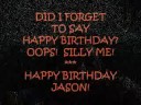 HAPPY BDAY JASON - TORIGIRL35