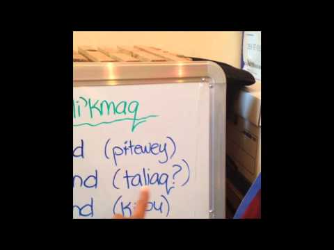 how to say i love you in mi'kmaq