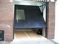 Porton levadizo automatizado en laboratorio de Granaderos
