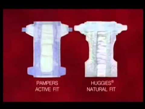 how to fit huggies nappies