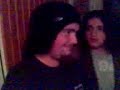 bastad wearing a darth hat at jamie p's party