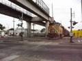 Chasing Union Pacific Rock Train 9/16/08