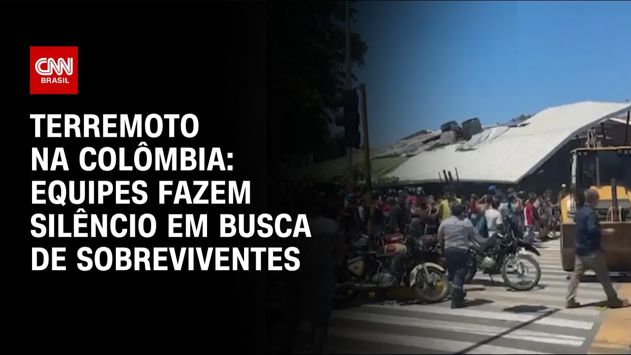 CNN mostra destruição de terremoto direto da Colômbia | CNN 360°