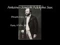 aurelia saxophone quartet plays jean baptiste singel�e: premier quatuor op. 53 on original adolphe sax saxophones