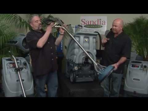 Youtube External Video 1200 PSI hard surface extractor from Sandia Products