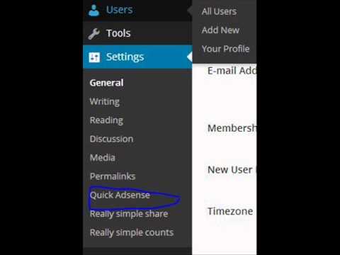 how to adsense wordpress