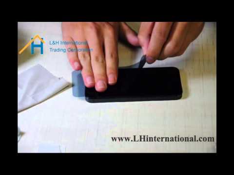 how to fit tempered glass screen protector